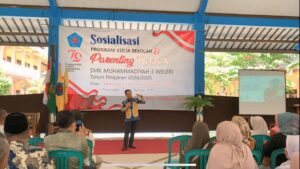 Sosialisasi Program Kerja Sekolah & Parenting Kelas X SMK Muhammadiyah 3 Weleri